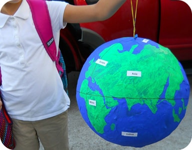 How to Make a Globe Out of a Ball