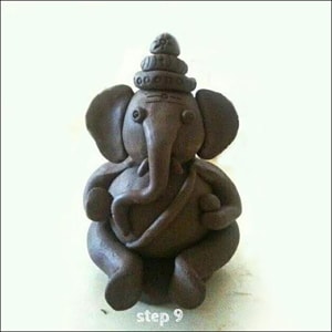 Step 9: Designing Ganesha’s features