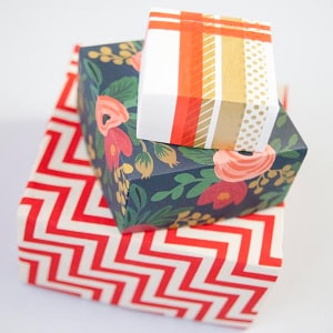 How to Make a Folded Paper Gift Box