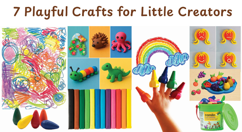 7 Creativity-Boosting Crafts For Your Little One with Camlin's Early Learning Products