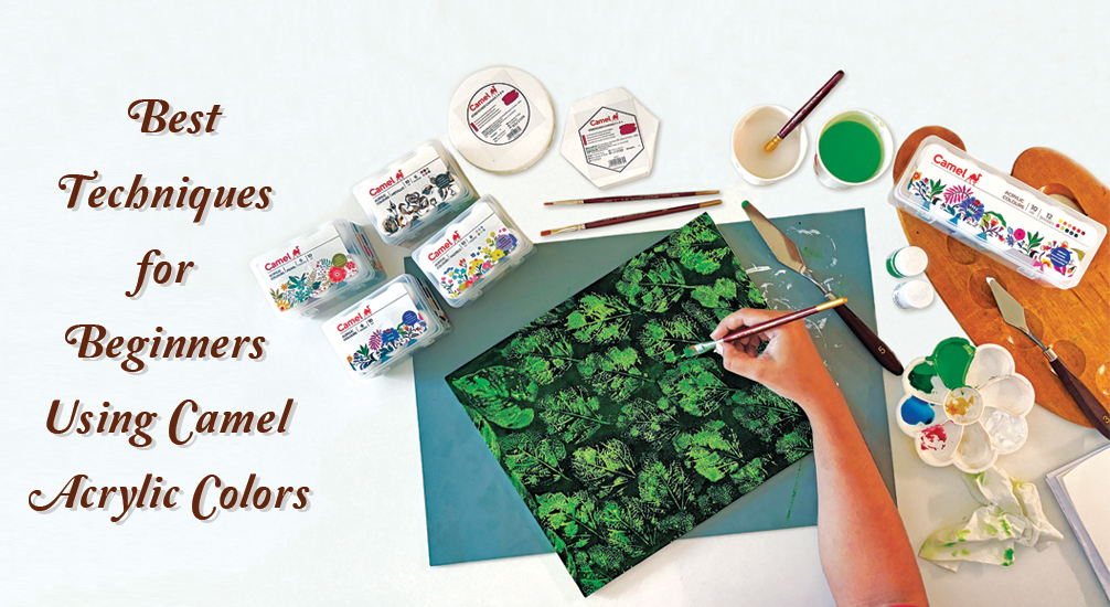 Acrylic Painting Made Easy: Best Techniques for Beginners Using Camel Colours