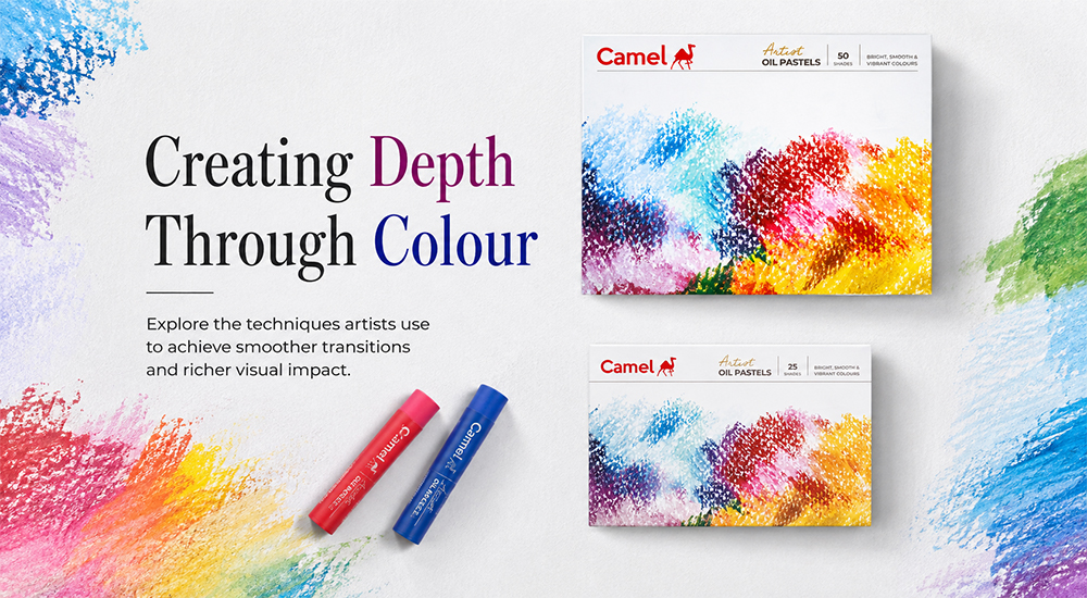 Blending and Mixing with Oil Pastels