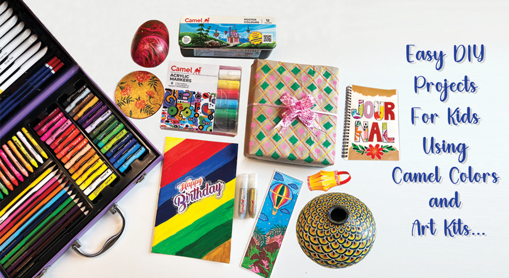 Crafting Fun: Easy DIY Projects For Kids Using Camel Colours and Art Kits