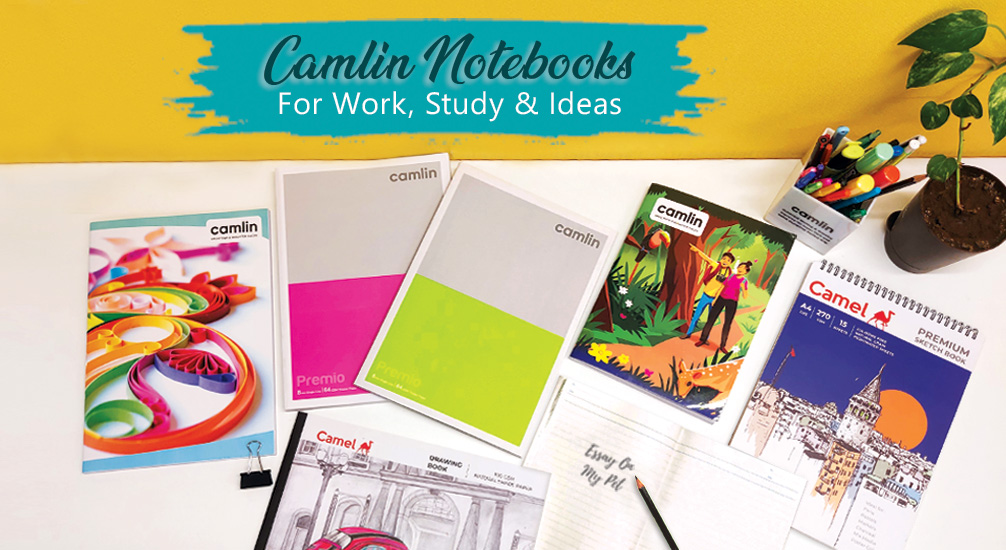 Notebooks for Every Need: A Guide to Camlin’s Notebook Range
