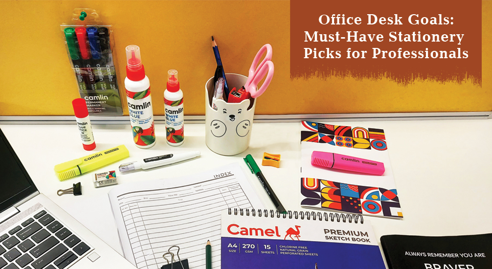 Office Desk Goals: Must-Have Stationery Picks for Professionals