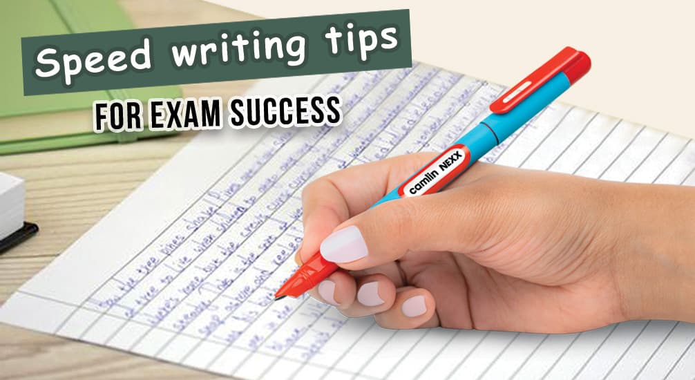 Speed Writing Techniques to Improve Exam Performance