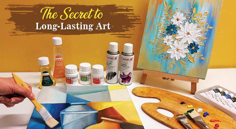 The Secret to Long-Lasting Art: How Camel Varnishes and Mediums Protect Your Work