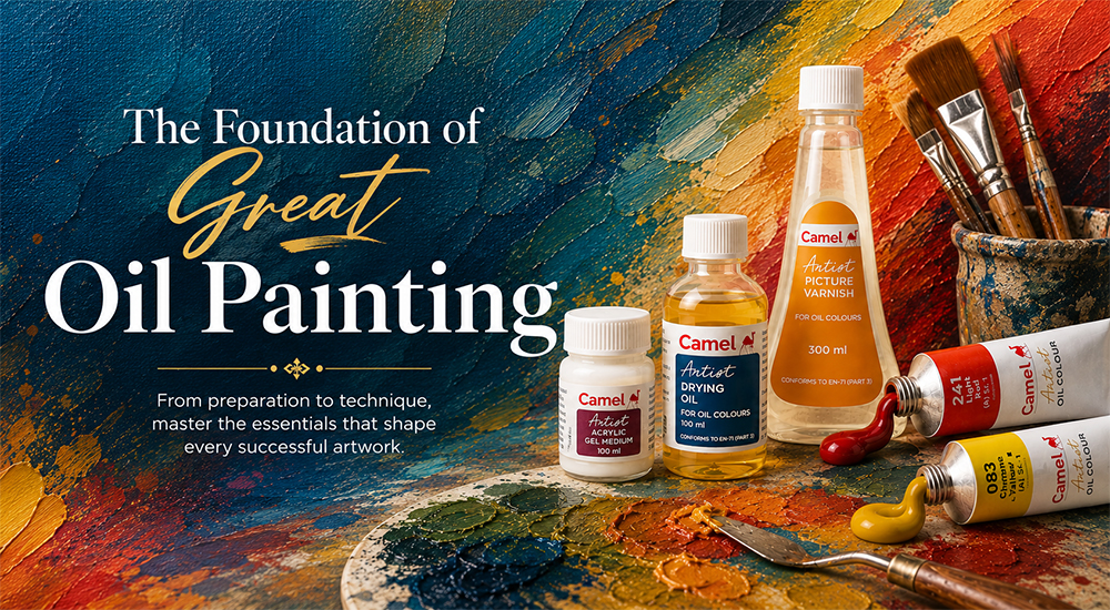 When Should You Use Oil Paints? Surface, Drying Time & Blending Explained