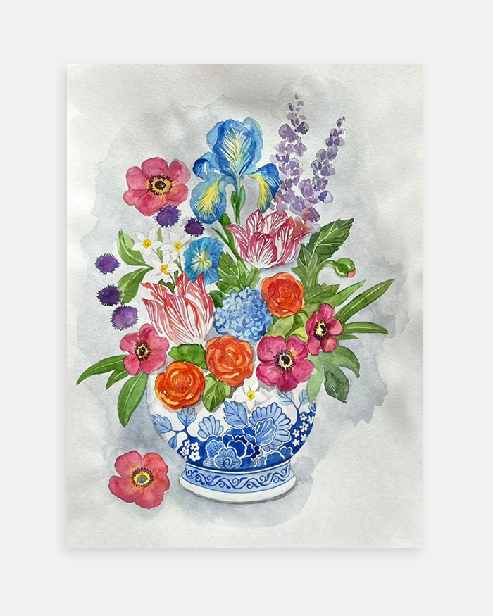 Art Workshop | Floral Bliss with Water Colours