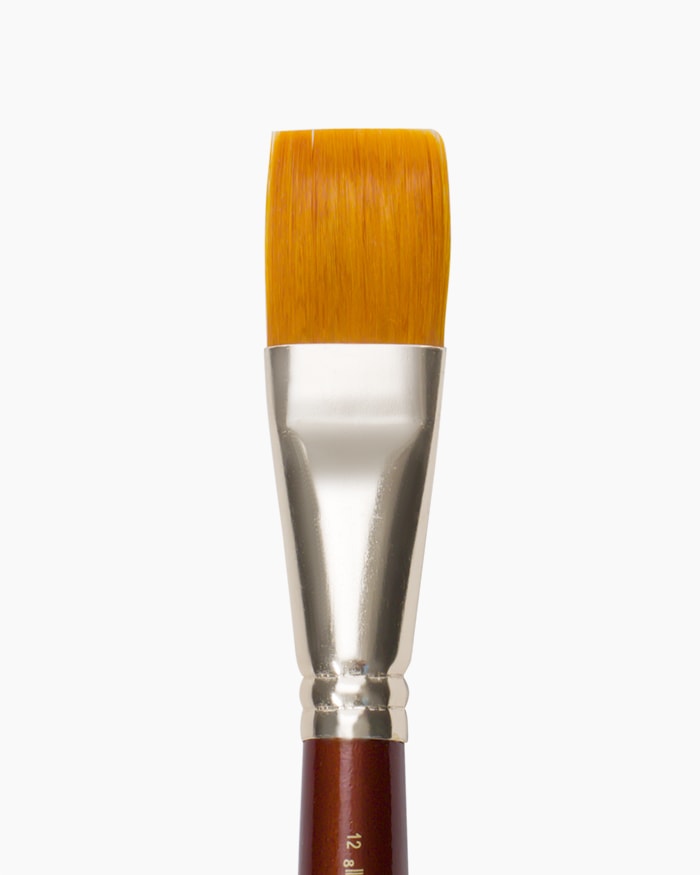 Camel Synthetic Gold Brushes Individual brush, Flat - Series 67