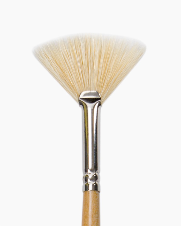 Camlin White Bristle Brush Individual brush, Fan - Series 56