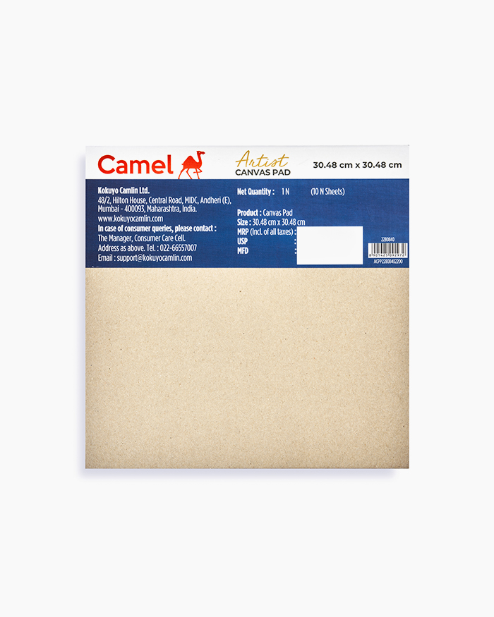Camel Canvas Pad Individual pad with 10 sheets