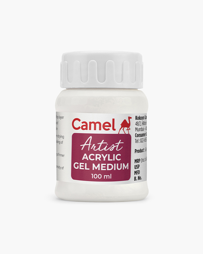 Acrylic Gel Medium Individual jar of 100 ml