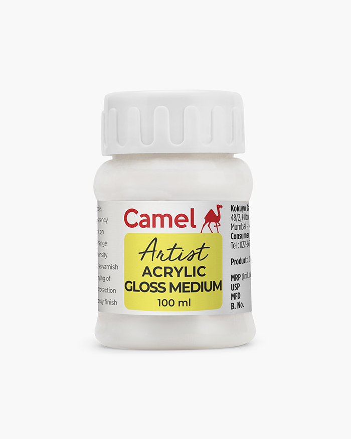 Acrylic Gloss Medium Individual jar of 100 ml
