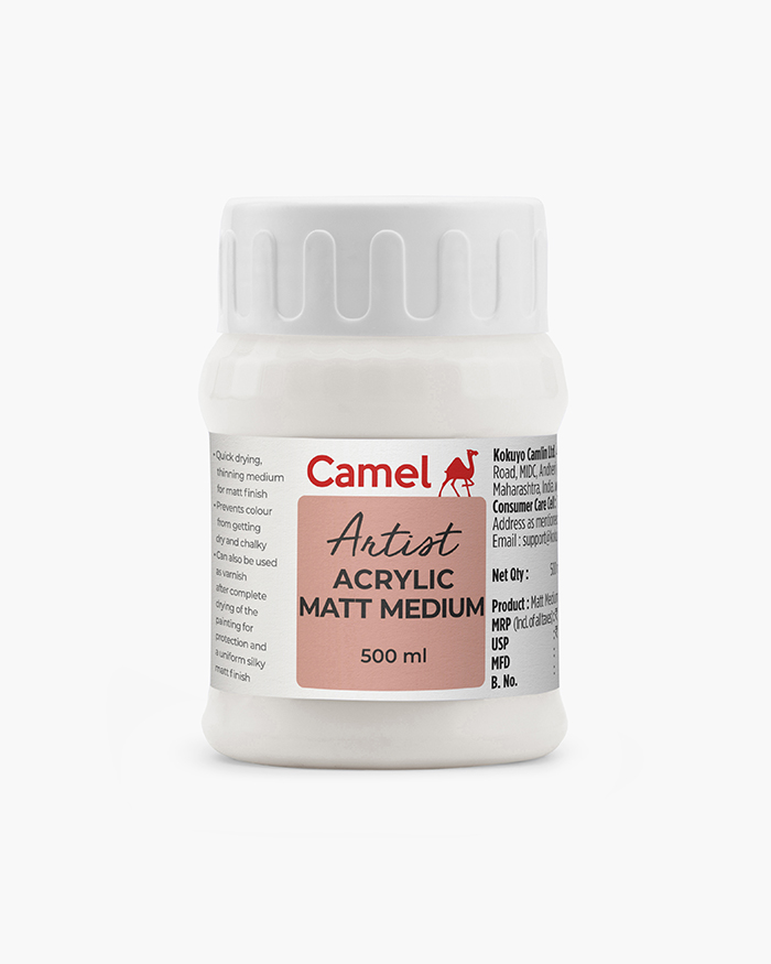 Acrylic Matt Medium Individual jar of 500 ml