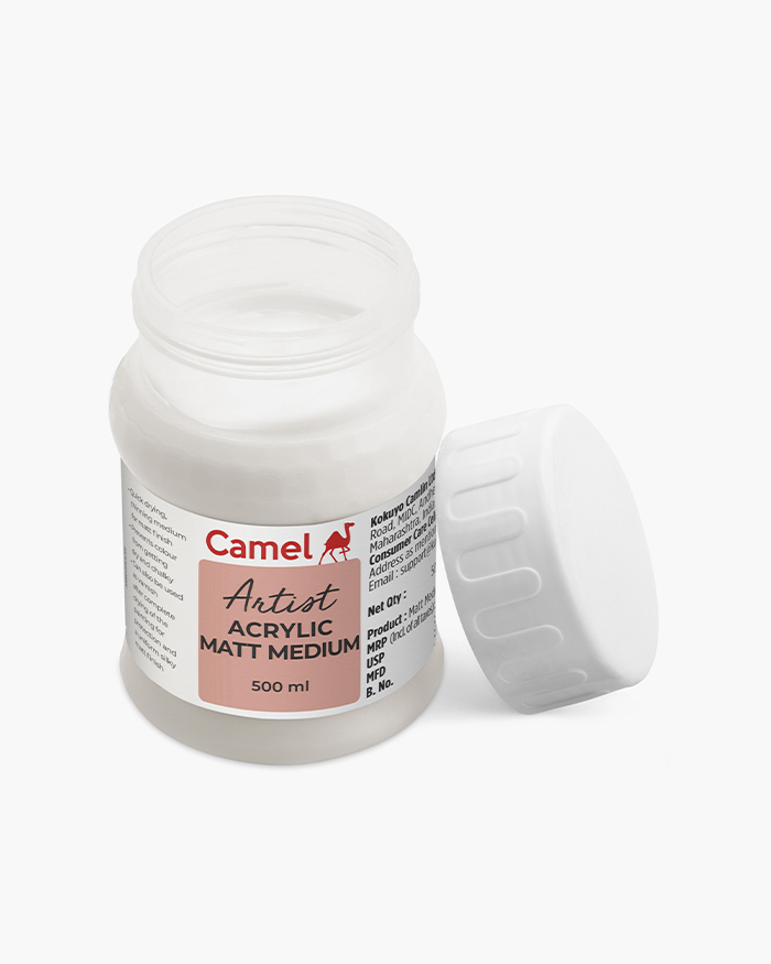 Acrylic Matt Medium Individual jar of 500 ml