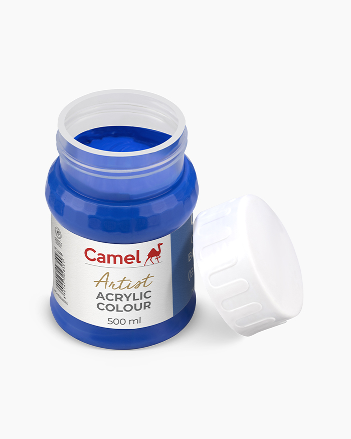 Artist Acrylic Colours Individual jar of Cobalt Blue Hue in 500 ml