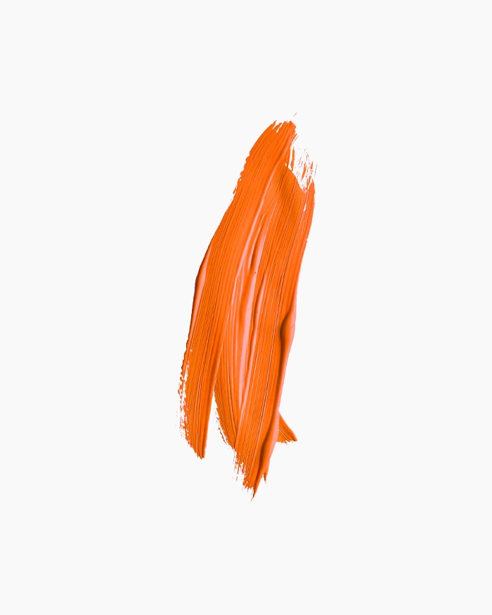 Artist Acrylic Colours Individual jar of Permanent Orange in 500 ml