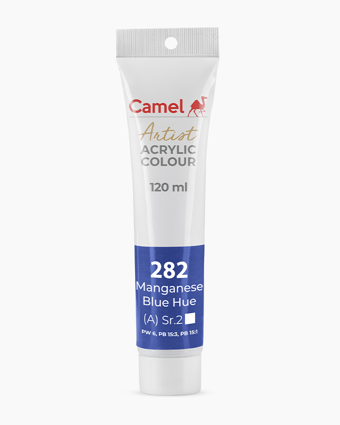 Artist Acrylic Colours Individual tube of Manganese Blue Hue in 120 ml