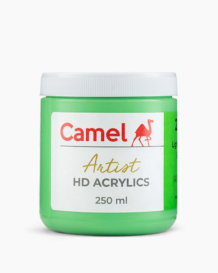 Artist HD Acrylics Individual jars of Light Green (Blue) in 250 ml
