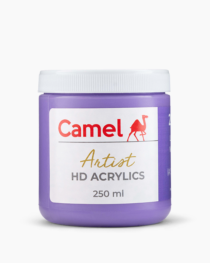 Artist HD Acrylics Individual jars of Light Violet in 250 ml