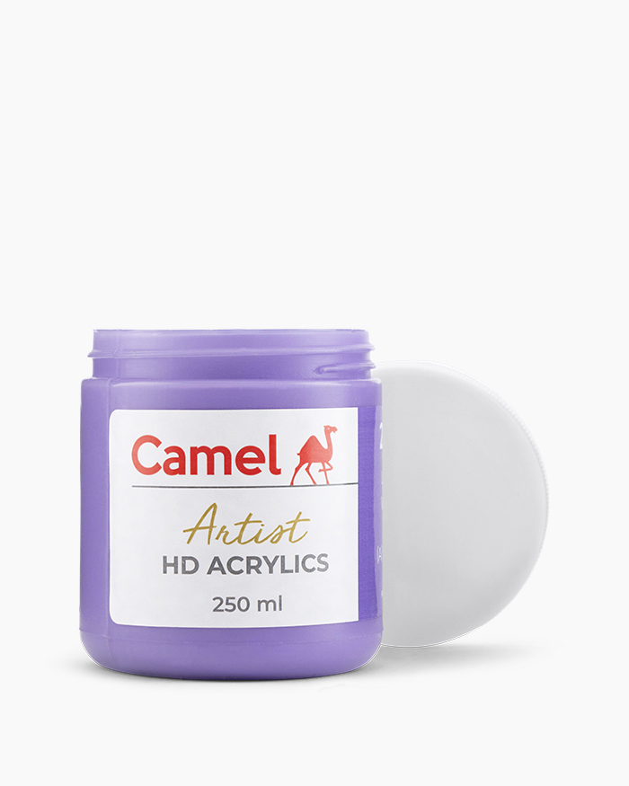 Artist HD Acrylics Individual jars of Light Violet in 250 ml