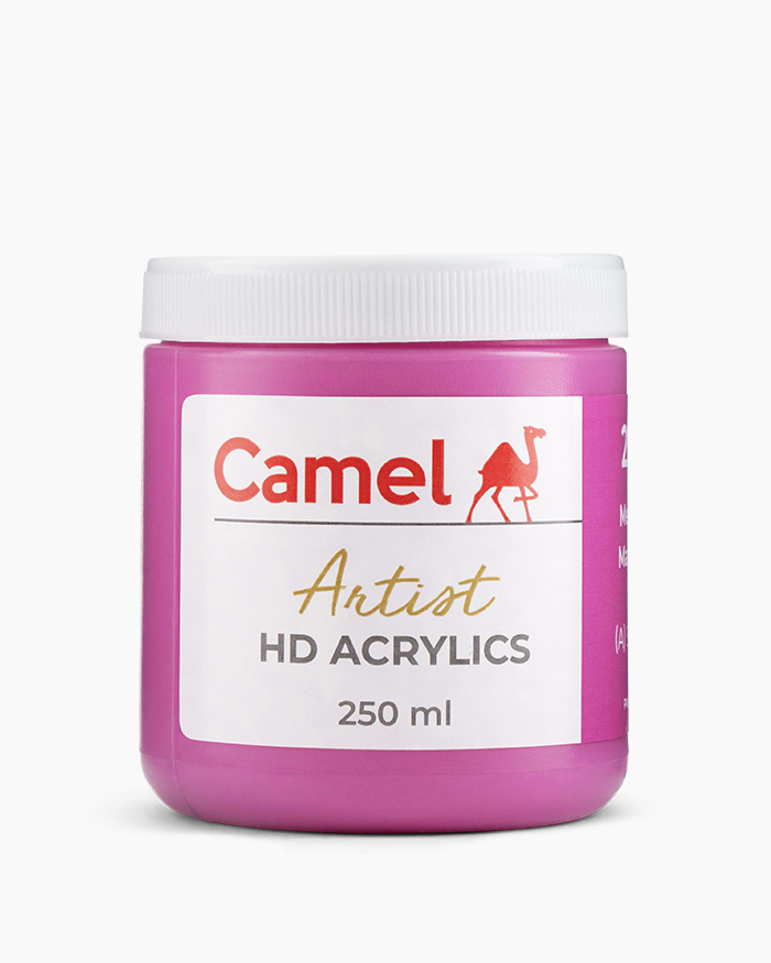 Artist HD Acrylics Individual jars of Medium Magenta in 250 ml