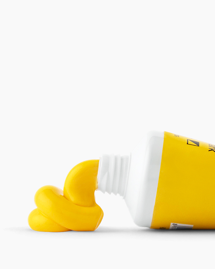 Artist HD Acrylics Individual tubes of Cadmium Yellow Dark in 60 ml