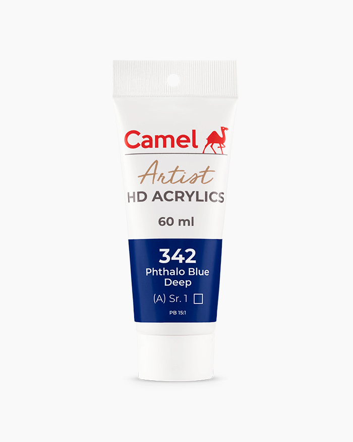 Artist HD Acrylics Individual tubes of Phthalo Blue Deep in 60 ml