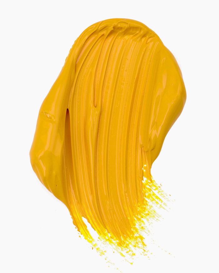 Artist Heavy Body Acrylic Colours Individual tube of Cadmium Yellow Dark in 40 ml