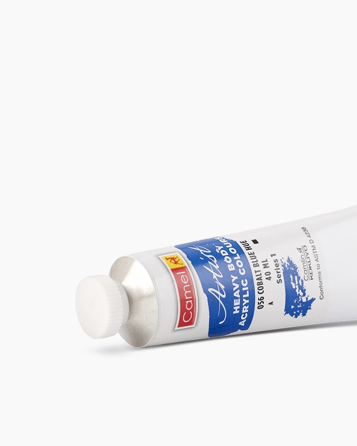 Artist Heavy Body Acrylic Colours Individual tube of Cobalt Blue Hue in 40 ml