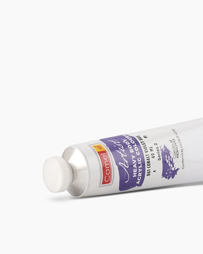 Artist Heavy Body Acrylic Colours Individual tube of Cobalt Violet Hue in 40 ml