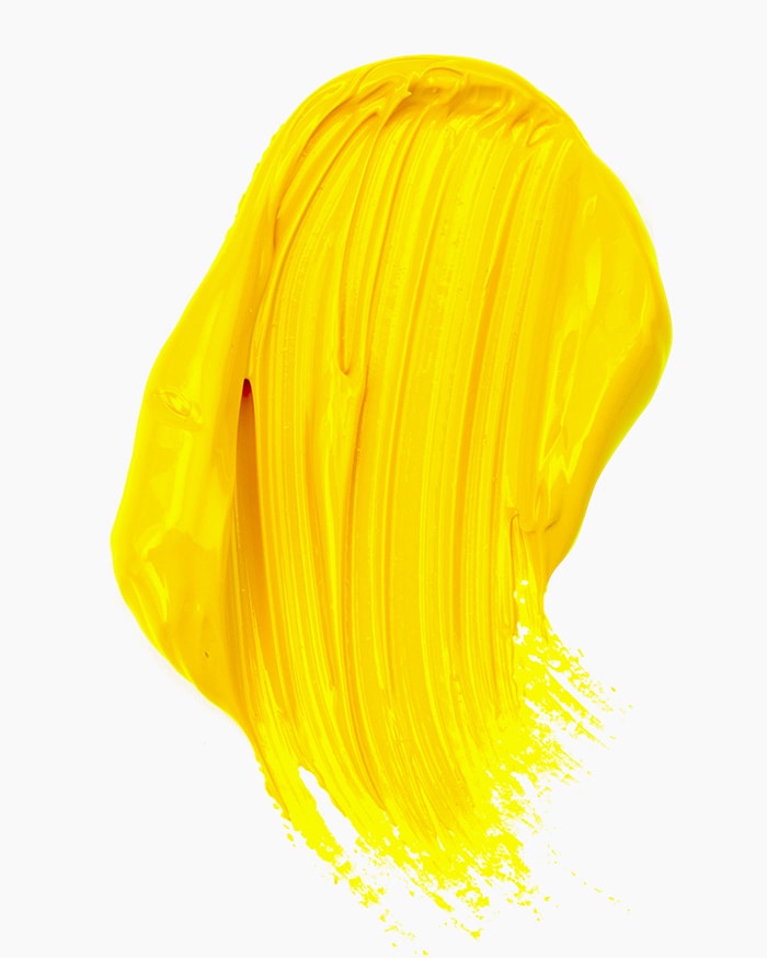 Artist Heavy Body Acrylic Colours Individual tube of Hansa Yellow Light in 40 ml