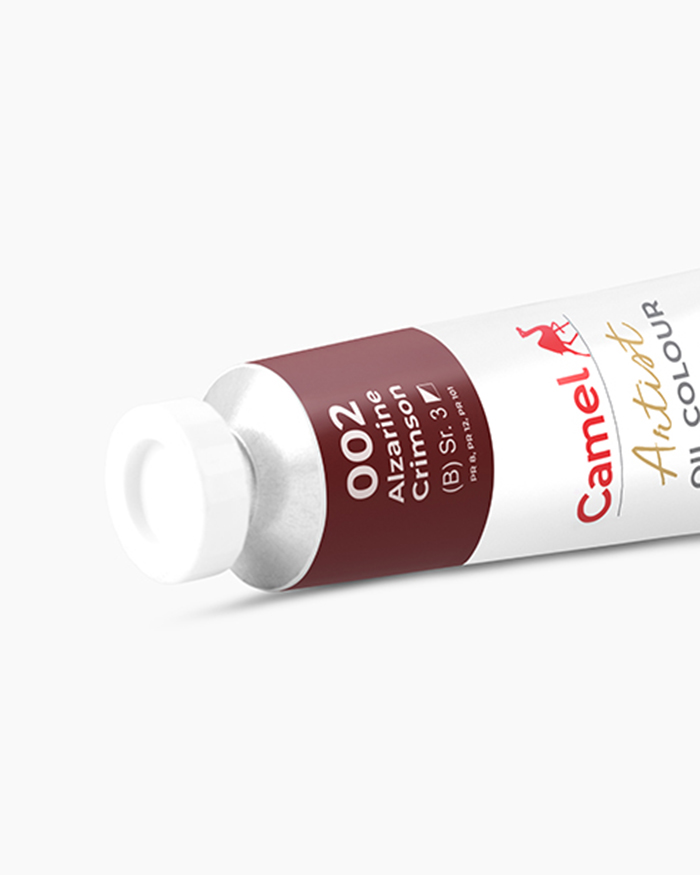 Artist Oil Colours Individual tube of Alzarine Crimson in 120 ml