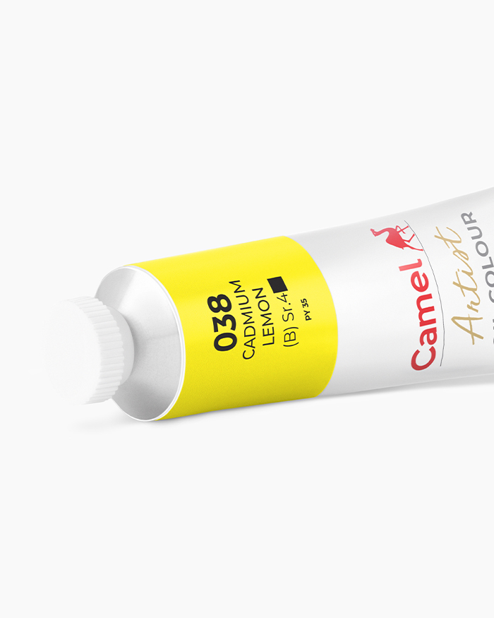 Artist Oil Colours Individual tube of Cadmium Lemon in 40 ml