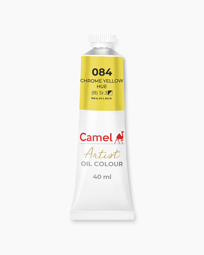 Artist Oil Colours Individual tube of Chrome Yellow Hue in 40 ml