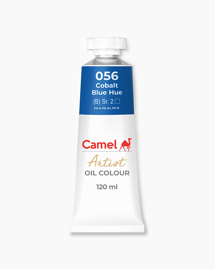Artist Oil Colours Individual tube of Cobalt Blue Hue in 120 ml