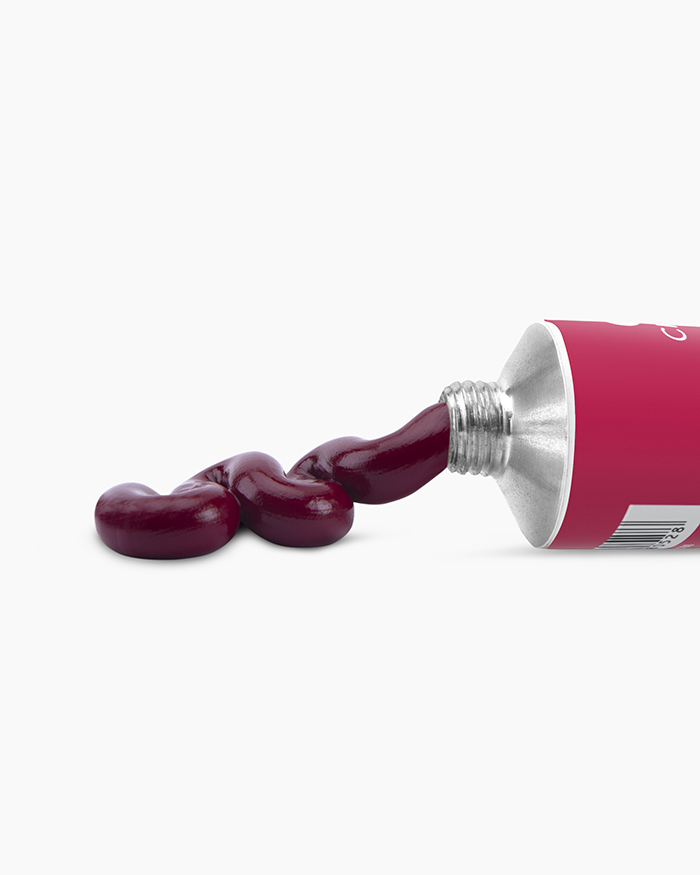 Artist Oil Colours Individual tube of Crimson Deep in 40 ml