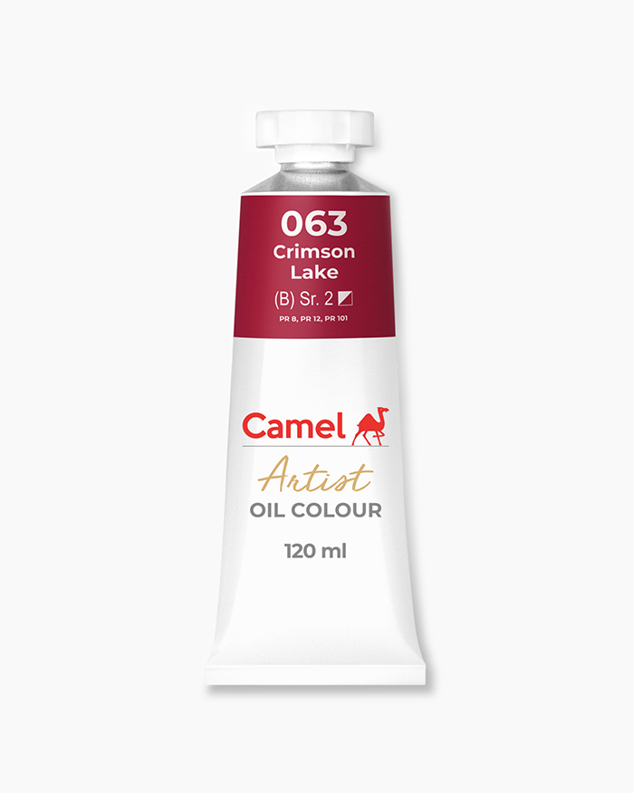 Artist Oil Colours Individual tube of Crimson Lake in 120 ml