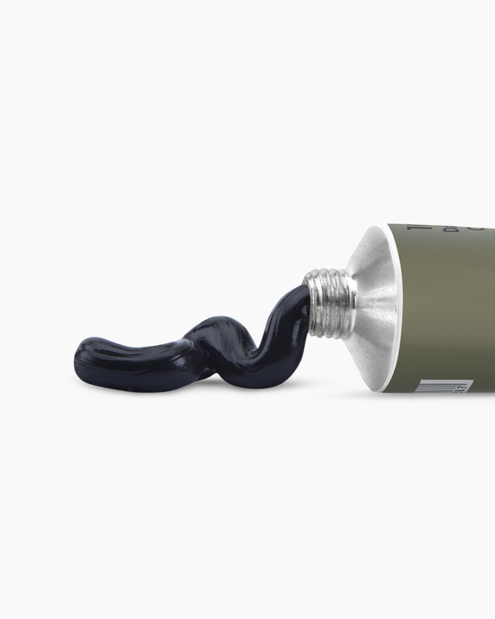 Artist Oil Colours Individual tube of Davy's Grey in 120 ml