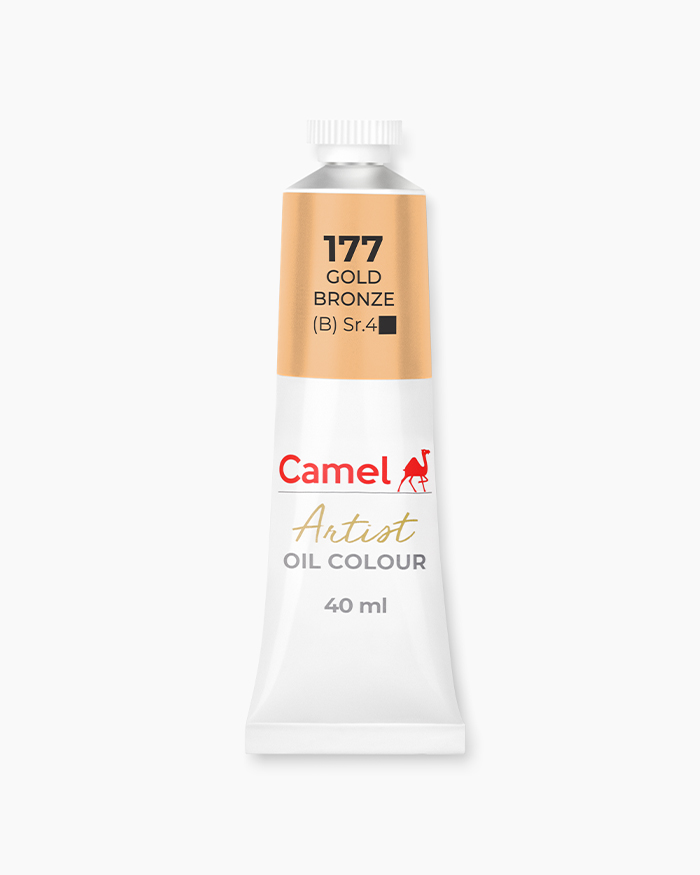 Artist Oil Colours Individual tube of Gold Bronze in 40 ml