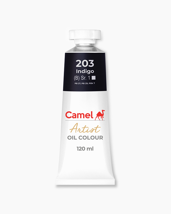 Artist Oil Colours Individual tube of Indigo in 120 ml