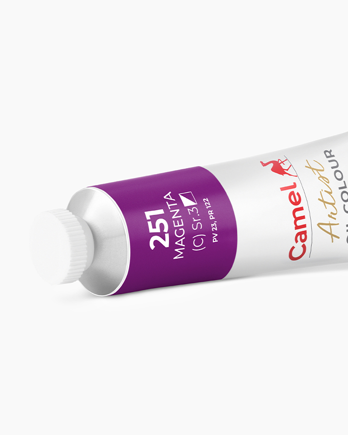 Artist Oil Colours Individual tube of Magenta in 40 ml