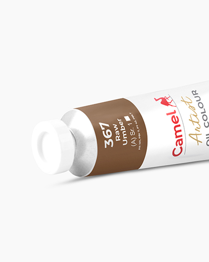 Artist Oil Colours Individual tube of Raw Umber in 120 ml