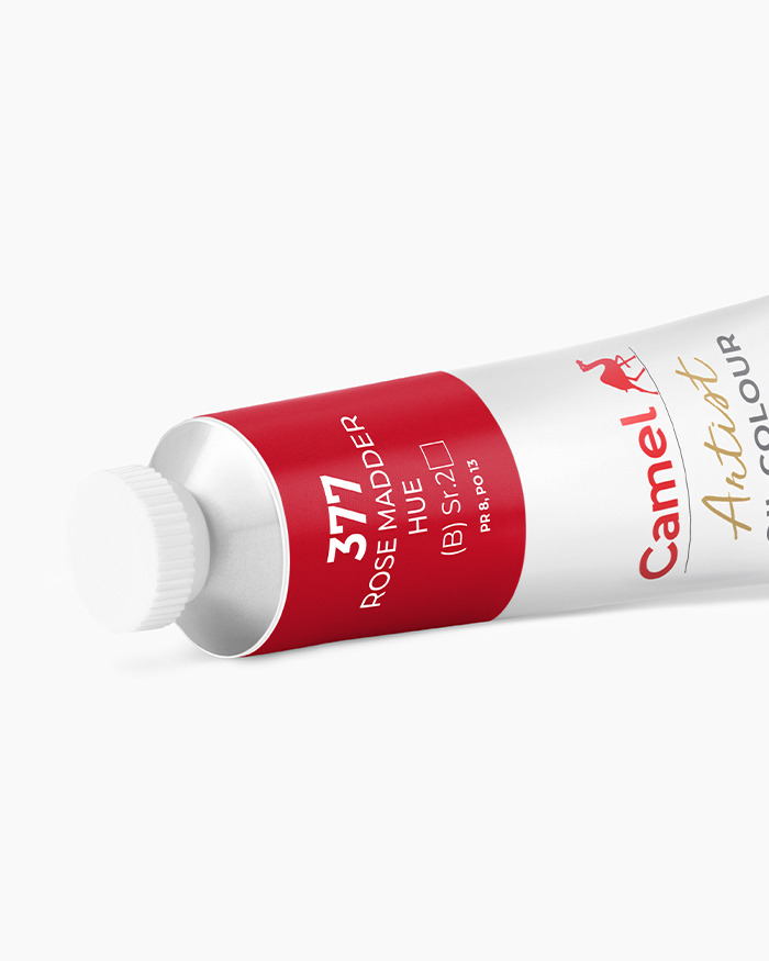 Artist Oil Colours Individual tube of Rose Madder Hue in 40 ml