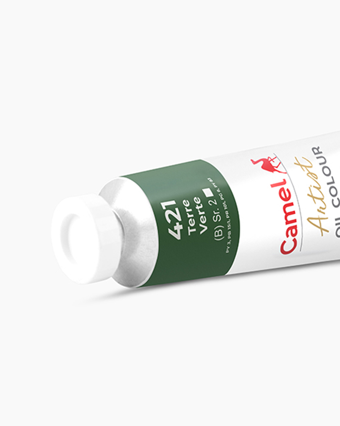 Artist Oil Colours Individual tube of Terre Verte in 120 ml