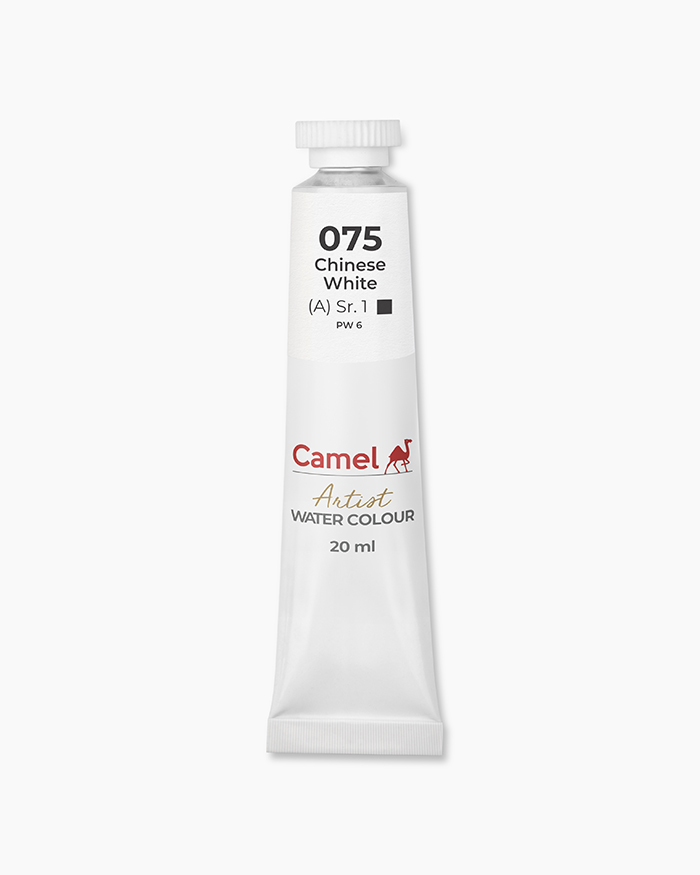 Artist Water Colours Individual tube of Chinese White in 20 ml