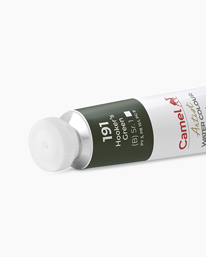 Artist Water Colours Individual tube of Hooker's Green in 20 ml