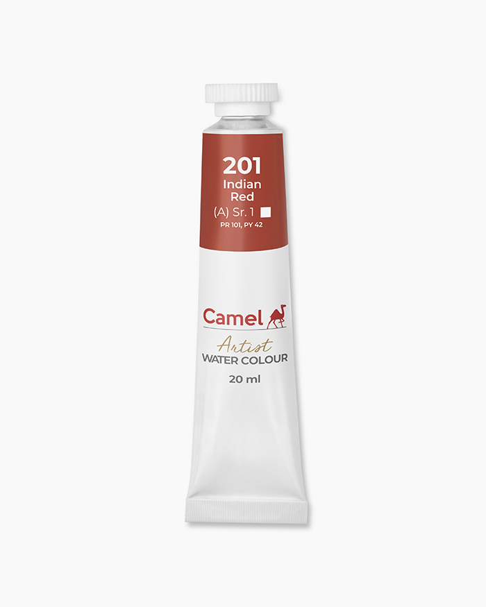 Artist Water Colours Individual tube of Indian Red in 20 ml