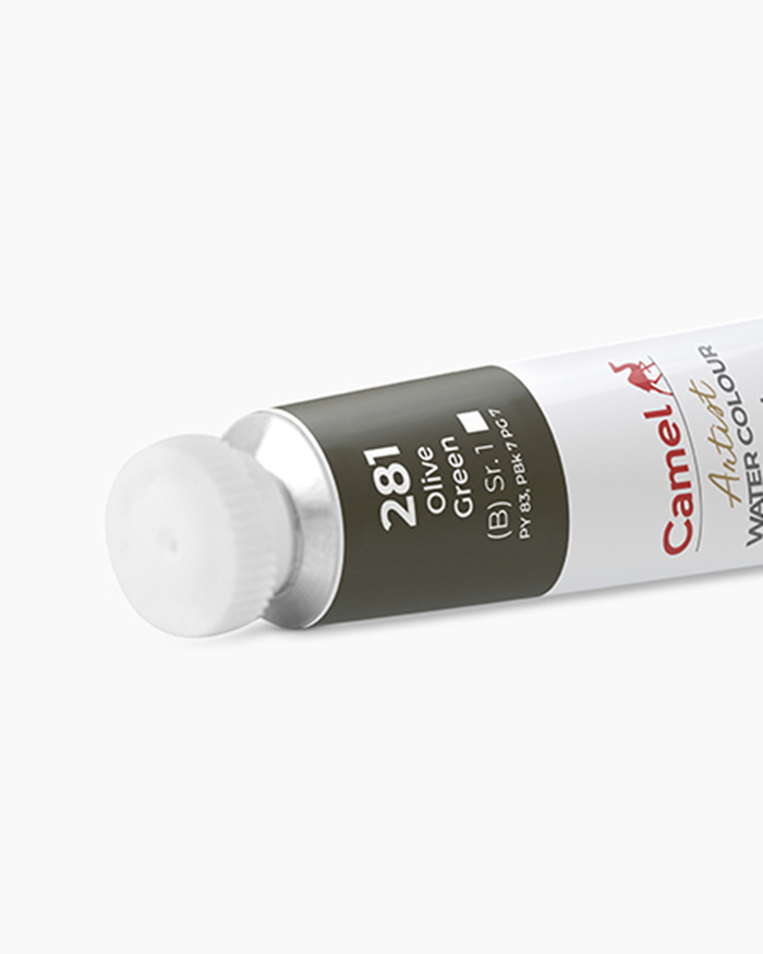 Artist Water Colours Individual tube of Olive Green in 20 ml